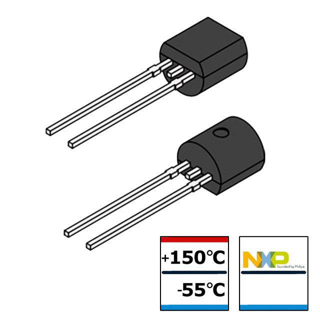 Lot De 2 Capteurs De Température Philips KTY81-121 - Neuf Sous Emballage - Pièces électroniques D'origine